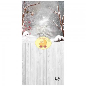 Фон виниловый рисованный Baby Photo №45 1,5x3м 