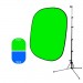 Фон двухсторонний складной Savage Infinity Collapsible Chroma Green/Blue 1.52x1.83м + Стойка