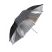Зонт серебристый Visico UB-003 (110см) Silver/Black