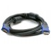 ExtraDigital  HDMI to HDMI, 1.5m, Double ferrites, nylon, позолоченные коннекторы, Blister, 1.4b V