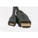 ExtraDigital Micro HDMI to HDMI, 0.5m, позолоченные коннекторы, 1.3V